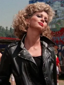 grease leather jacket
