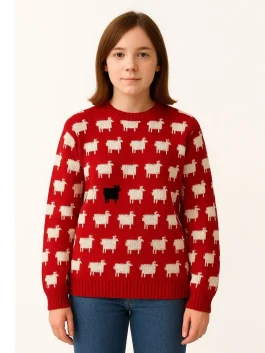 Princess Diana Black Sheep Sweater
