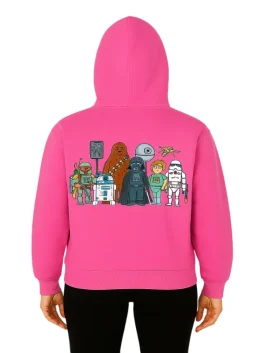 Star Wars Pink Hoodie (Back)