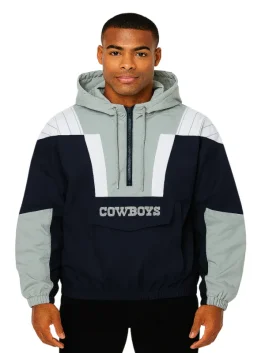 Starter Cowboys Pullover Jacket