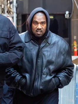 leather jacket kanye west
