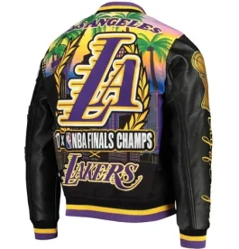 los angeles lakers championship jacket