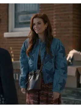 JoAnna Garcia Blue Cotton Denim Jacket