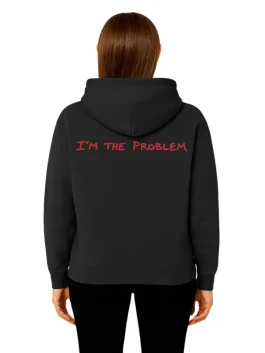 Women’s Morgan Wallen Problem Fleece Graphic Sweatshirt (Back)