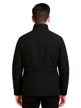 Alarum 2025 Sylvester Stallone Black Jacket (Back)