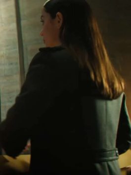 Ana de Armas Ballerina 2025 Coat b