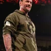 cm punk green hoodie