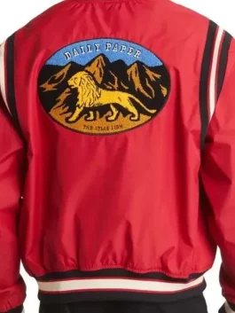 black rapper with red jacket