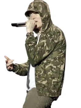 EMINEM Green Camo Lightweight Jacket