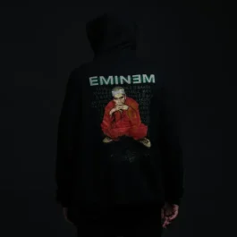 Eminem Orange Jumpsuit Hoodie back