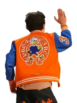 Knicks Game Timothee Chalamet Varsity Jacket