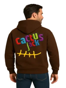 Travis Scott x McDonald’s Cactus Jack Smile Hoodie (Back)