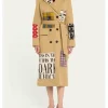 patch trench coat