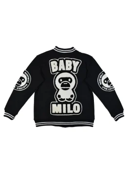 Back-Side-Of-The-Bape-Baby-Milo-Black-Varsity-Jacket