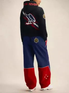 Back-Side-Of-the-Indiana-Fever-OVO-x-WNBA-Black-Hoodie-On-a-Model