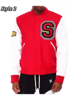 Bart Simpson Varsity Jacket Style 2