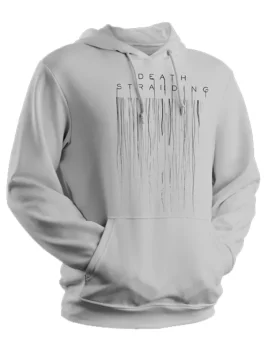 DEATH STRANDING Silhouette Hoodie Gray