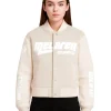 Fury McLaren F1 Team Bomber Jacket in Off White