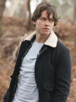 La Brea Season 2 Josh Harris Suede Jacket