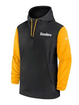 Pittsburgh Steelers Sideline Half-Zip Hoodie Jacket NFL Gear