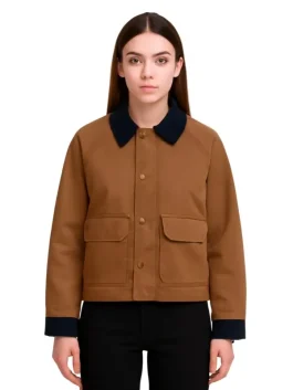 Resident Alien S4 Taylor Blackwell Brown Jacket