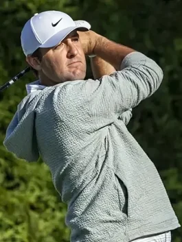 Scottie Scheffler Nike Golf Hoodie Gray