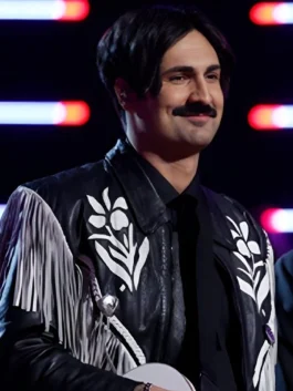 The-Voice-S26-Danny-Joseph-Fringe-Leather-Jacket