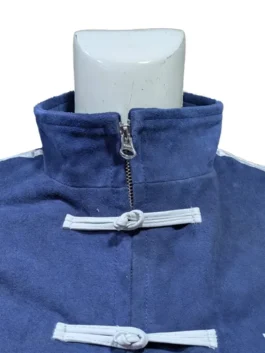 Adidas Chinese New Year Blue Jacket featuring a vibrant blue tone and professional cultural embroidery details.