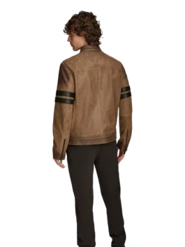 Aiden Color Blocked Racer Jacket