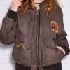 Amelia Brown A-2 Bomber Jacket