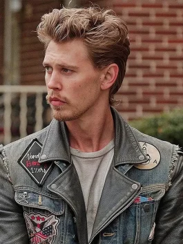 Austin Butler The Bikeriders Denim Vest