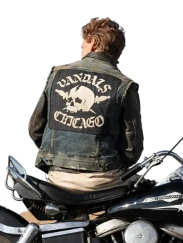 Austin Butler The Bikeriders Denim Vest
