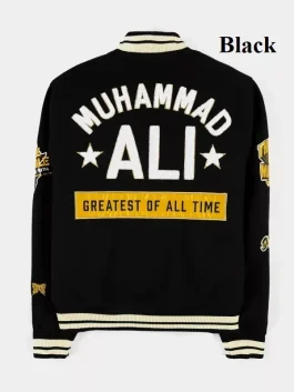 Back-Side-Of-The-Muhammad-Ali-Varsity-Jacket-In-a-Black-Color