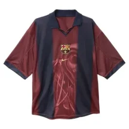 CJ x Nike x FC Barcelona Retro 200001 Home Skeleton Jersey