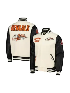 Cincinnati Bengals Retro Varsity Jacket