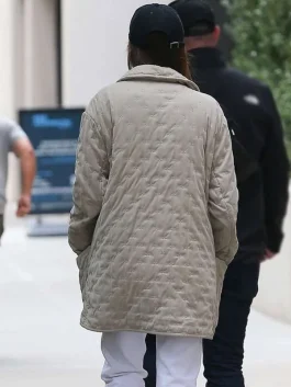 Dakota Johnson Materialists Jacket Back Look
