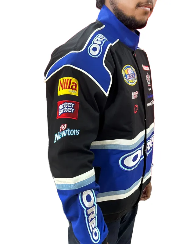Oreo NASCAR Racing Jacket | Stylish & High-Quality Gear