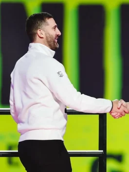 Eagles Super Bowl LIX Opening Night Tech Fleece Half-Zip Jacket