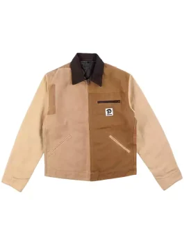 Front-Side-Of-The-Patina-Work-Jacket-in-Duck-Brown