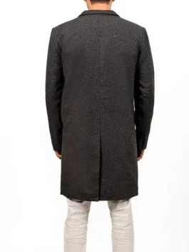 Gary Grey Wool Coat Men
