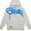 Light geedup hoodie grey featuring a striking geedup hoodie blue logo. This geedup logo hoodie is a versatile geedup pullover hoodie for all seasons.