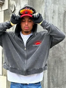 Gv Gallery Raspberry Hills Zip-Up Hoodie