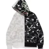Half Shark Camo BAPE Hoodie