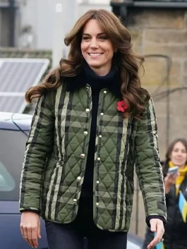 Kate Middleton Quilted Burberry Jacket
