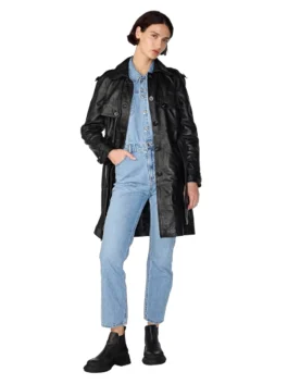 Mary Long Single Breasted Trench