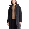 Meghan Markle Calvin Klein Quilted Maxi Puffer Jacket