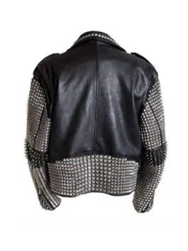 Men’s Burgundy Leather Jacket