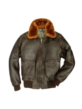 Men’s Lambskin G-1 Flight Leather Jacket