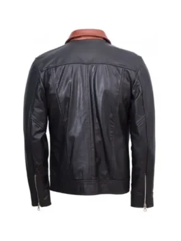 Men’s Vintage Trucker Leather Jacket