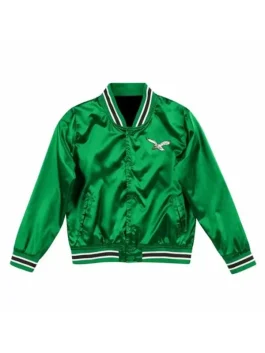 NFL Eagles Green varsity Jacket